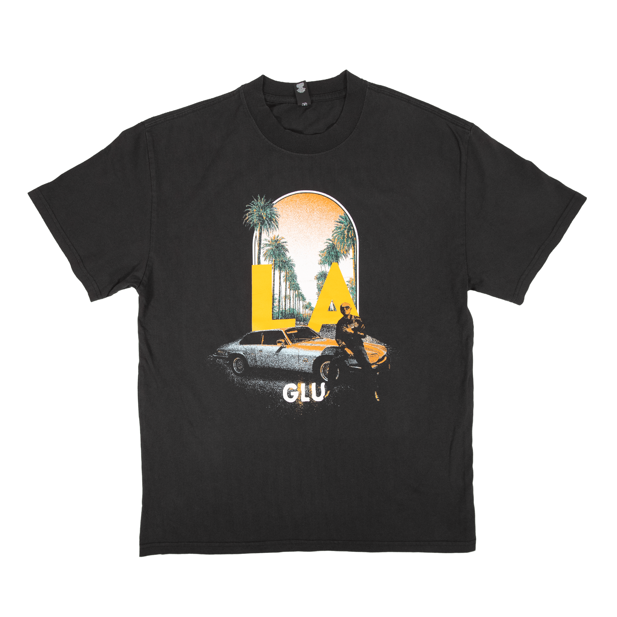 LA Tee - Faded Black